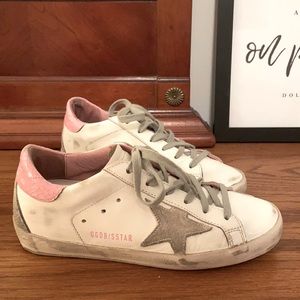 Golden Goose Pink Superstars